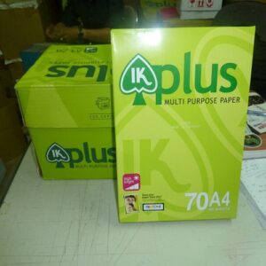 IK Plus Multi Purpose Copy Paper A4 80GSM