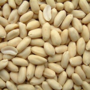 Long blanched peanuts